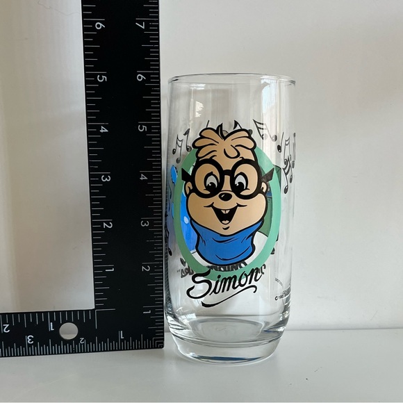 Vintage 1985 Simon of The Chipmunks Drinking Glass Bagdasarian Productions - Picture 6 of 8